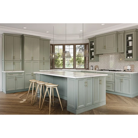 Timber Green Cabinets