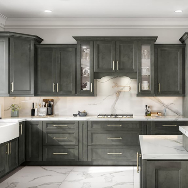 Smokey Grey Cabinets