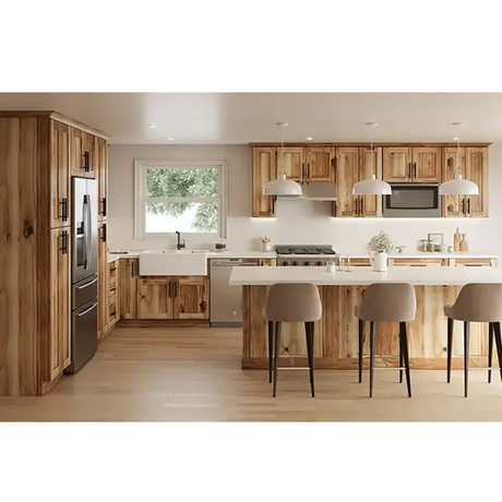 Natural Hickory Cabinets