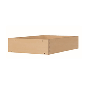 Dovetail Drawer with Full Extension Soft Close Slides for Overlay Base 18